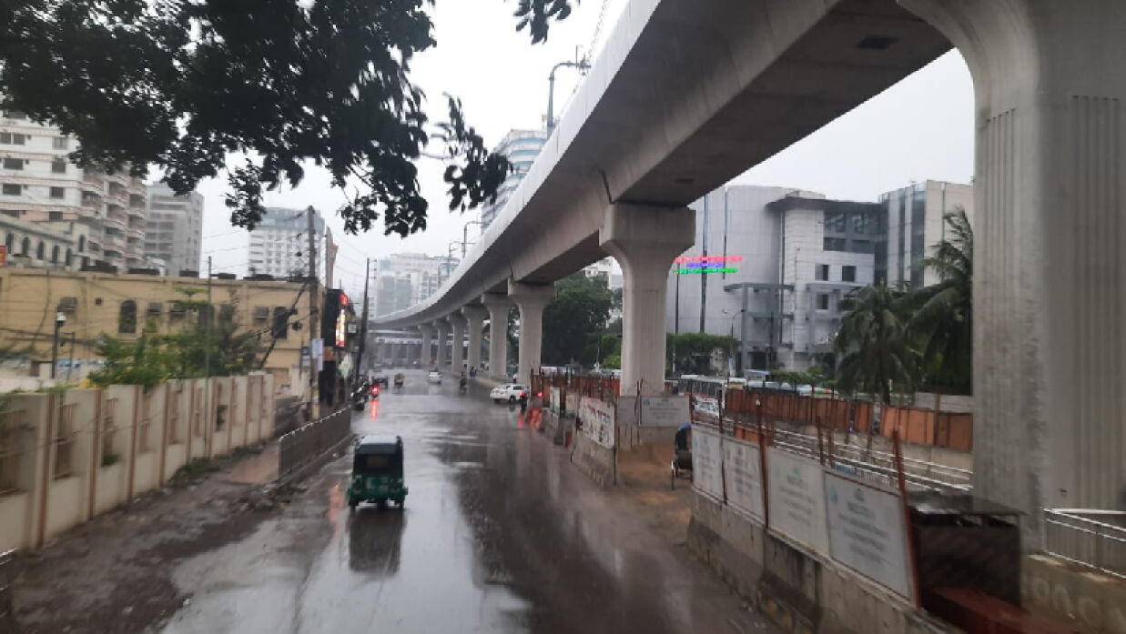 রাজধানীসহ সারাদেশে তীব্র বৃষ্টি