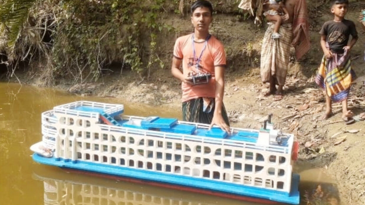 নয়ন ও তার তৈরি জাহাজ