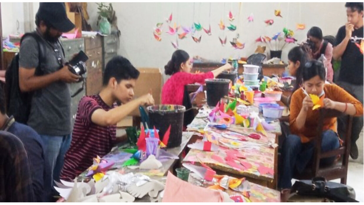 চারুকলায় চলছে বর্ষবরণের প্রস্তুতি