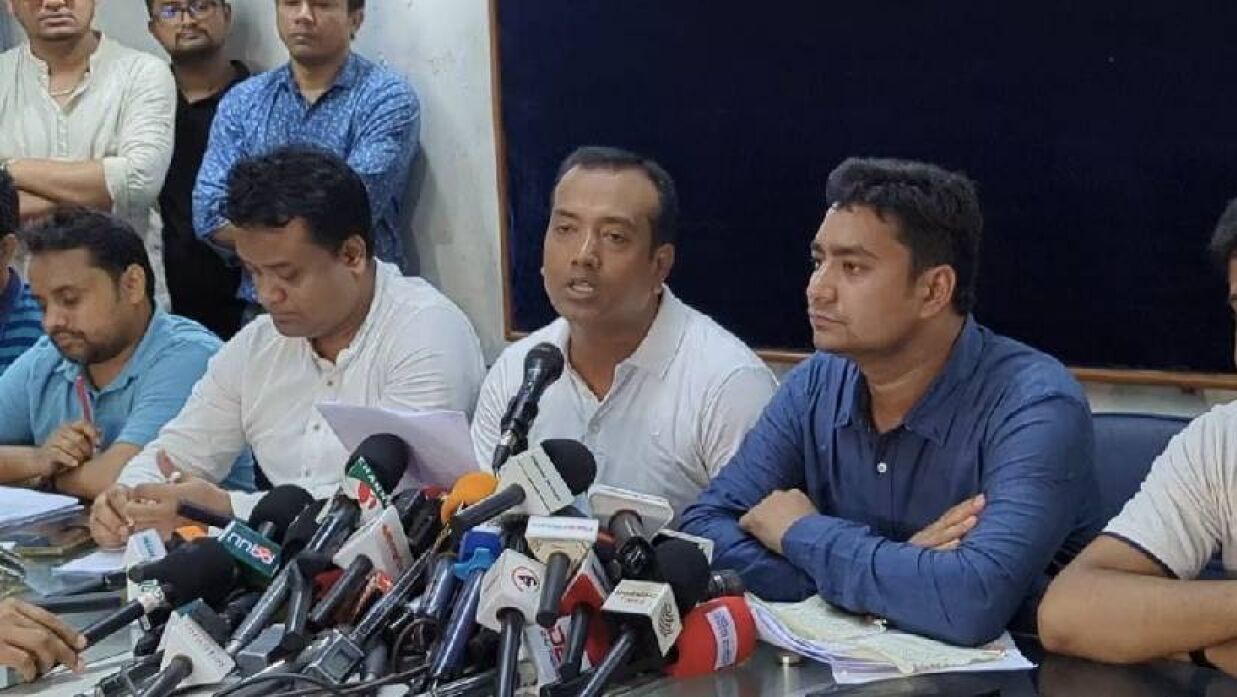ছাত্রদলের সংবাদ সম্মেলন