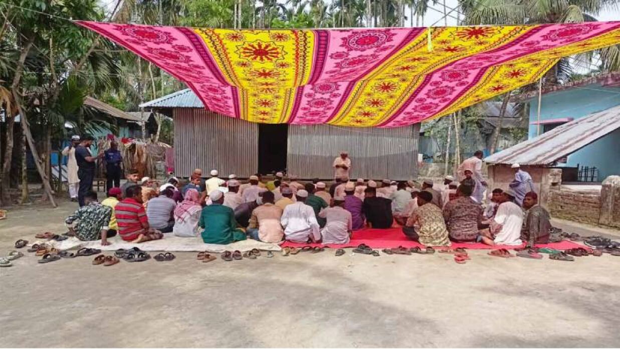ভোলায় ঈদুল ফিতর উদযাপন