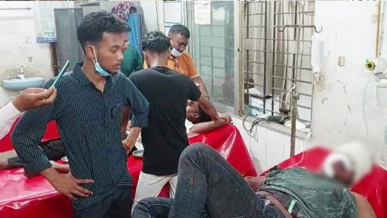 প্রতিপক্ষের হামলা-গুলিতে হাসপাতালে ছাত্রলীগের ৪ কর্মী