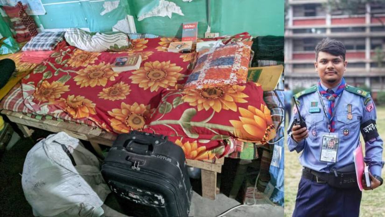ঈদের ছুটি শেষে বাড়ি থেকে আসার পর খুলেনি সোহাদের লাগেজ ব্যাগ