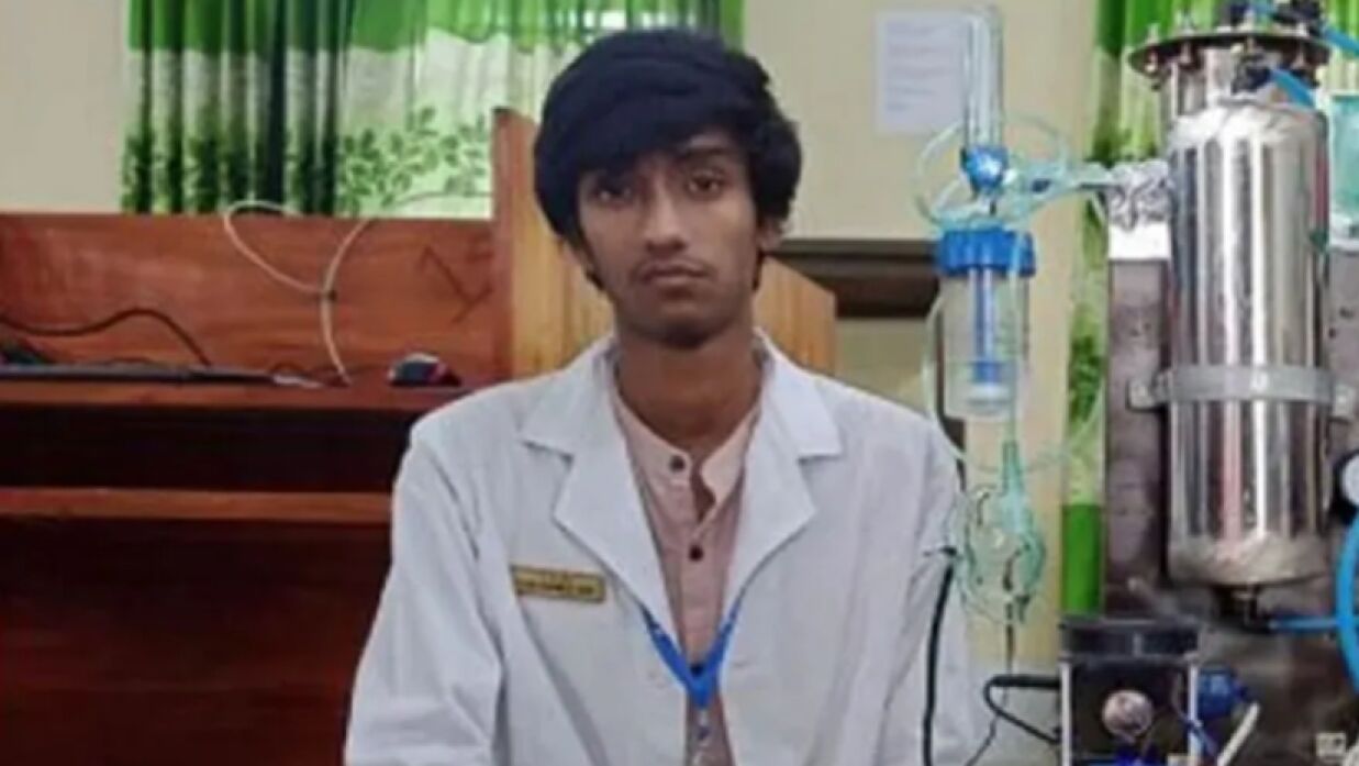 খুদে বিজ্ঞানী তাহের মাহমুদ তারিফ