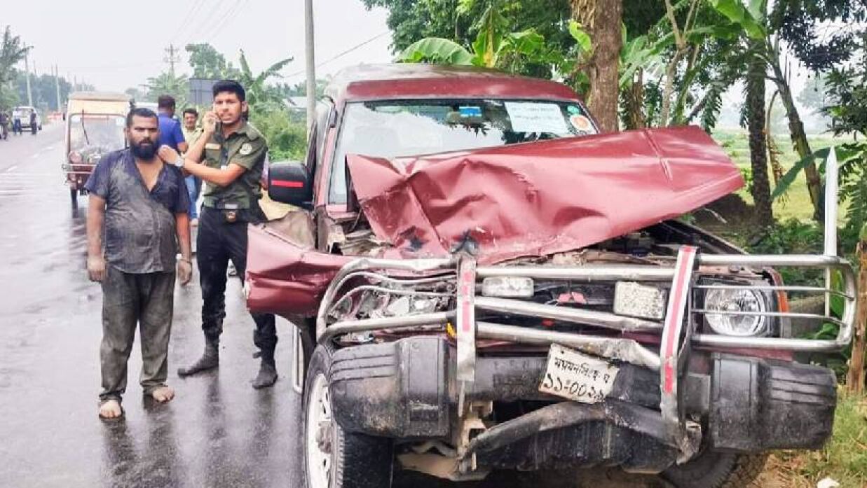 ভোটের দায়িত্ব পালনকালে দুর্ঘটনায় আহত ইউএনও