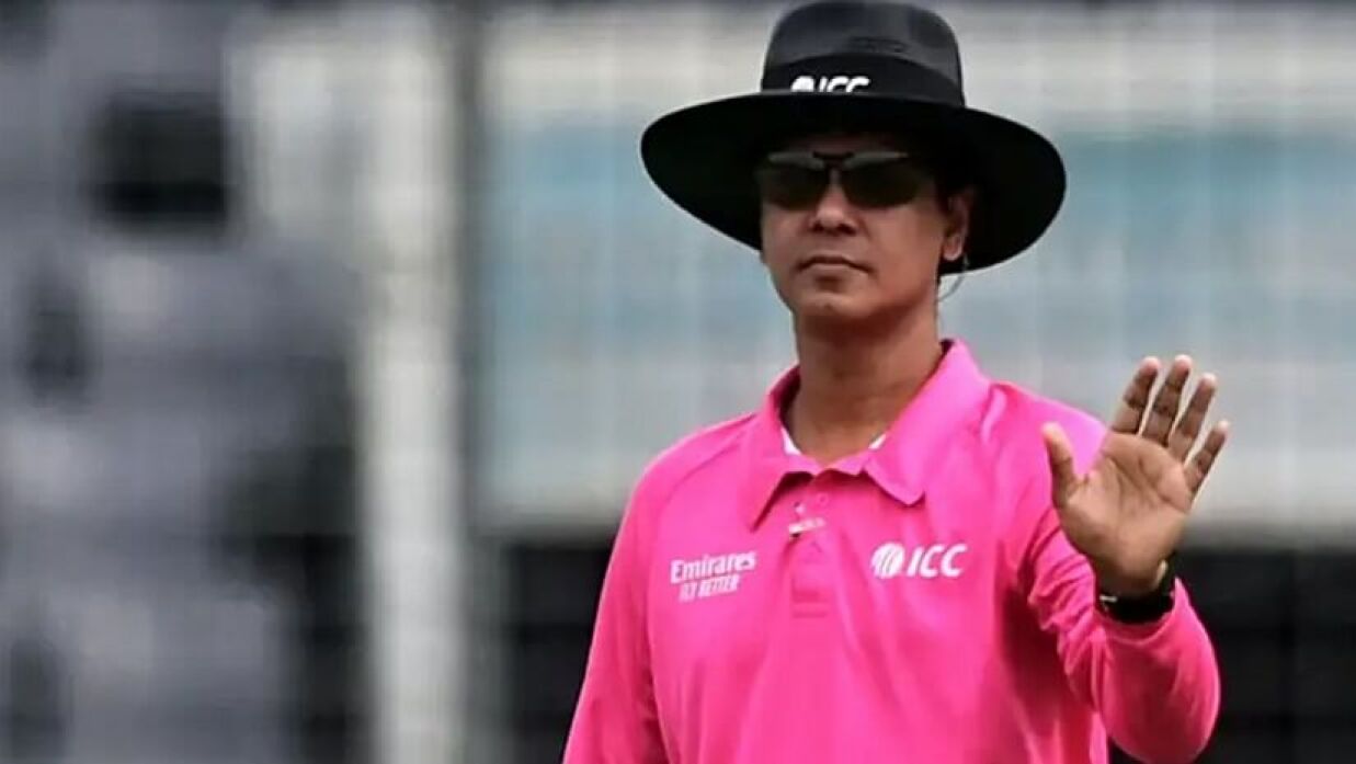 টি-২০ বিশ্বকাপে নতুন রেকর্ডের সামনে বাংলাদেশের আম্পায়ার সৈকত