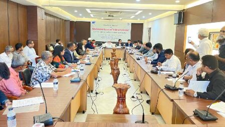 দ্যা বেল্ট অ্যান্ড দ্যা রোড ইনিশিয়েটিভ শীর্ষক গোলটেবিল অনুষ্ঠিত 