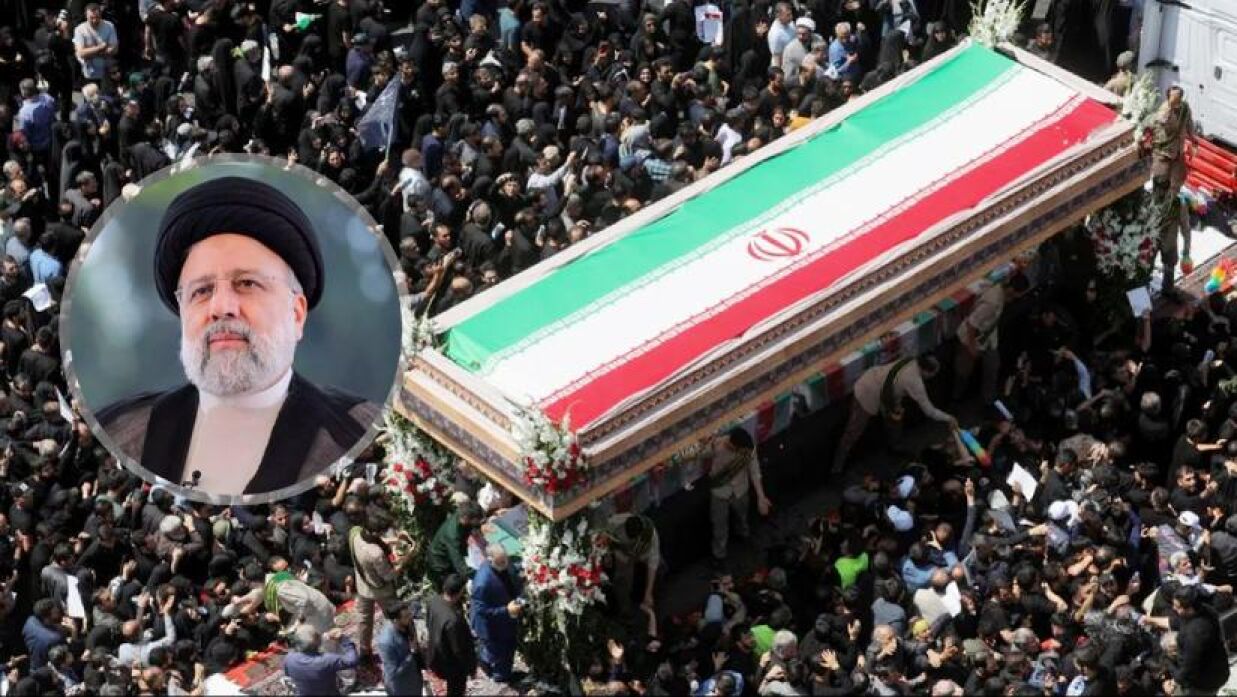 নিজ শহর মাশহাদে চিরনিদ্রায় শায়িত প্রেসিডেন্ট রাইসি