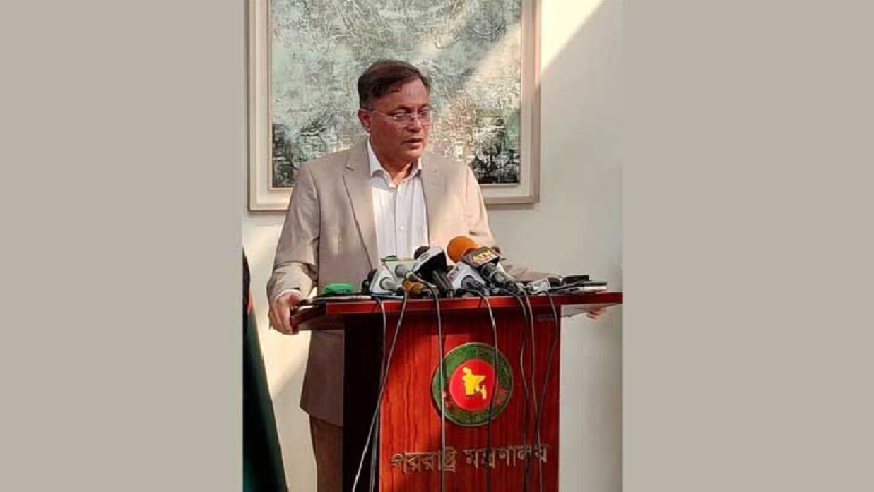 পররাষ্ট্রমন্ত্রী ড. হাছান মাহমুদ