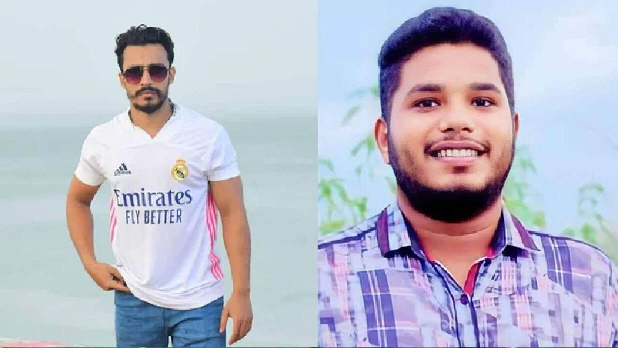 গ্রেপ্তারকৃত সৈয়দ মুর্তজা আলী ওরফে তমাল (৩১) ও মো. রনি মাহমুদ (২৮)