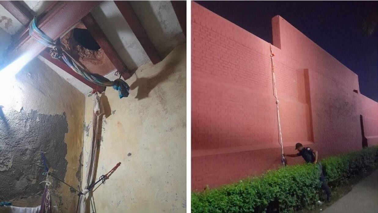 বগুড়া জেলা কারাগারের ছাদ ফুটো করে দেয়াল টপকে পালায় চার আসামি