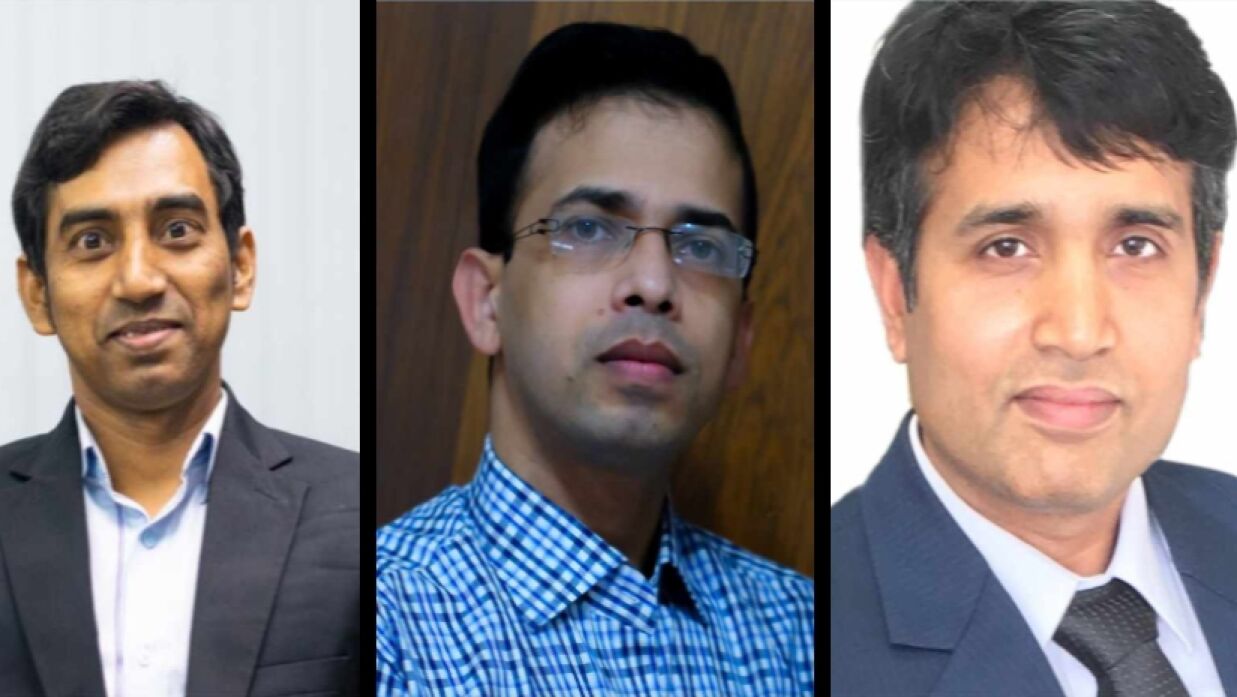 ড. মোহাম্মদ ইসলাম মিয়া, ড. সুমিত মজুমদার ও ড. এম কে মো. জিয়াউল হায়দার