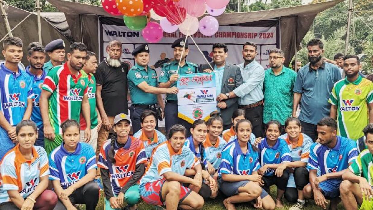 ওয়ালটন চতুর্থ জাতীয় (নারী ও পুরুষ) ফুটভলি প্রতিযোগিতার উদ্বোধন
