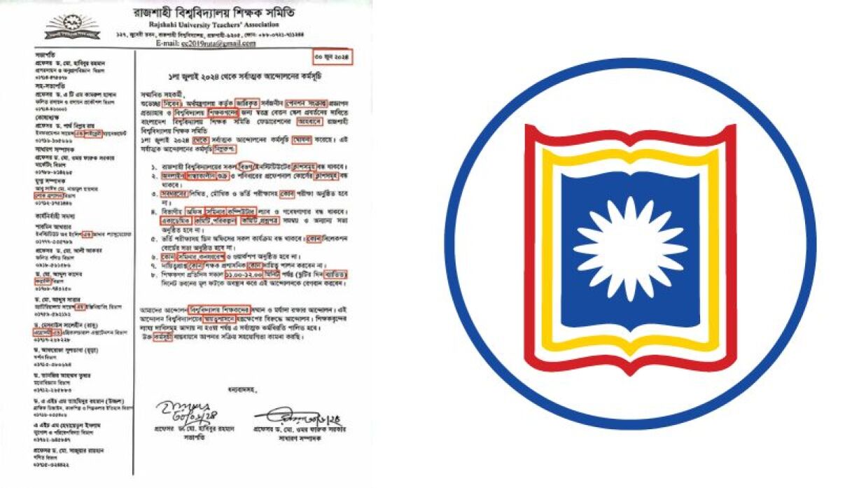 ঢাকা বিশ্ববিদ্যালয়ের শিক্ষক সমিতির বিজ্ঞপ্তি