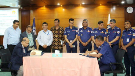 সাউথইস্ট ইউনিভার্সিটি ও পুলিশ স্টাফ কলেজের মাঝে সমঝোতা চুক্তি