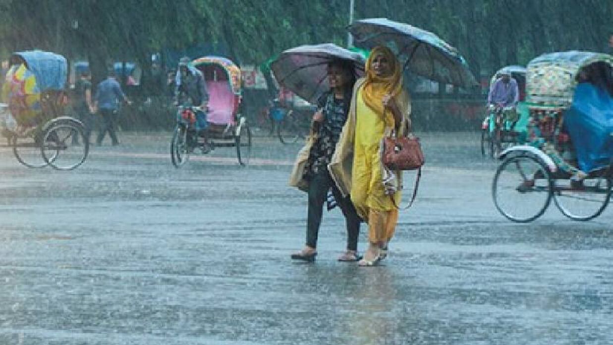 অতি ভারি বর্ষণের পূর্বাভাস আবহাওয়া অফিসের