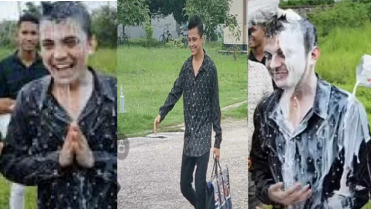 দুধ দিয়ে গোসল করেন প্রিন্স মামুন