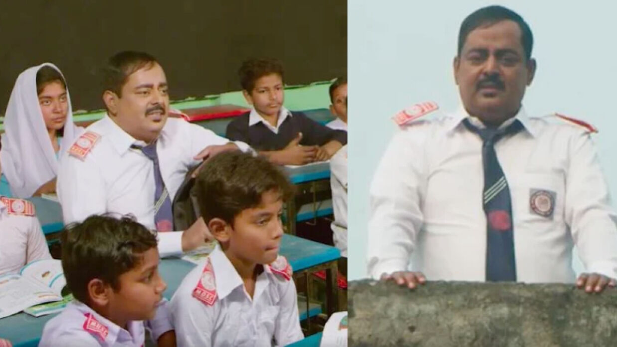 স্কুল ড্রেস পরে ক্লাসে  ডিপজল