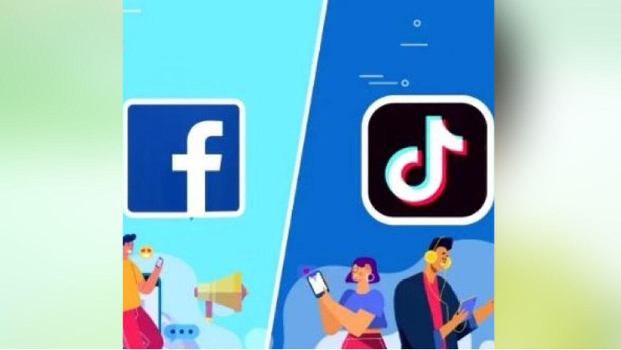 ফেসবুক-টিকটক