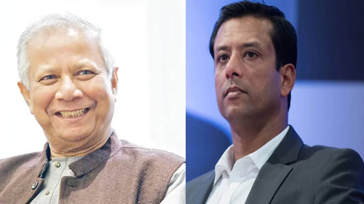 ড. ইউনূস ও সজীব ওয়াজেদ জয়