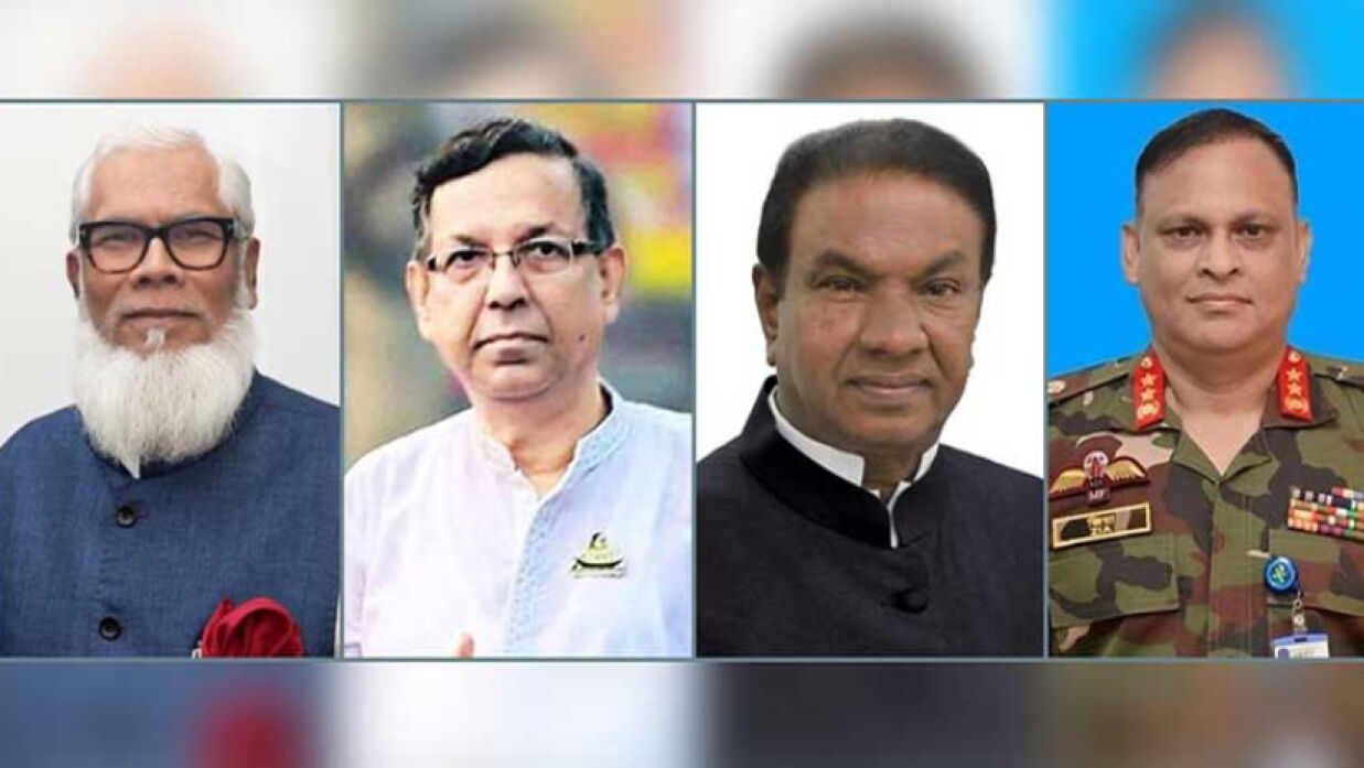 সালমান এফ রহমান, আনিসুল হক, সাদেক খান ও জিয়াউল আহসান