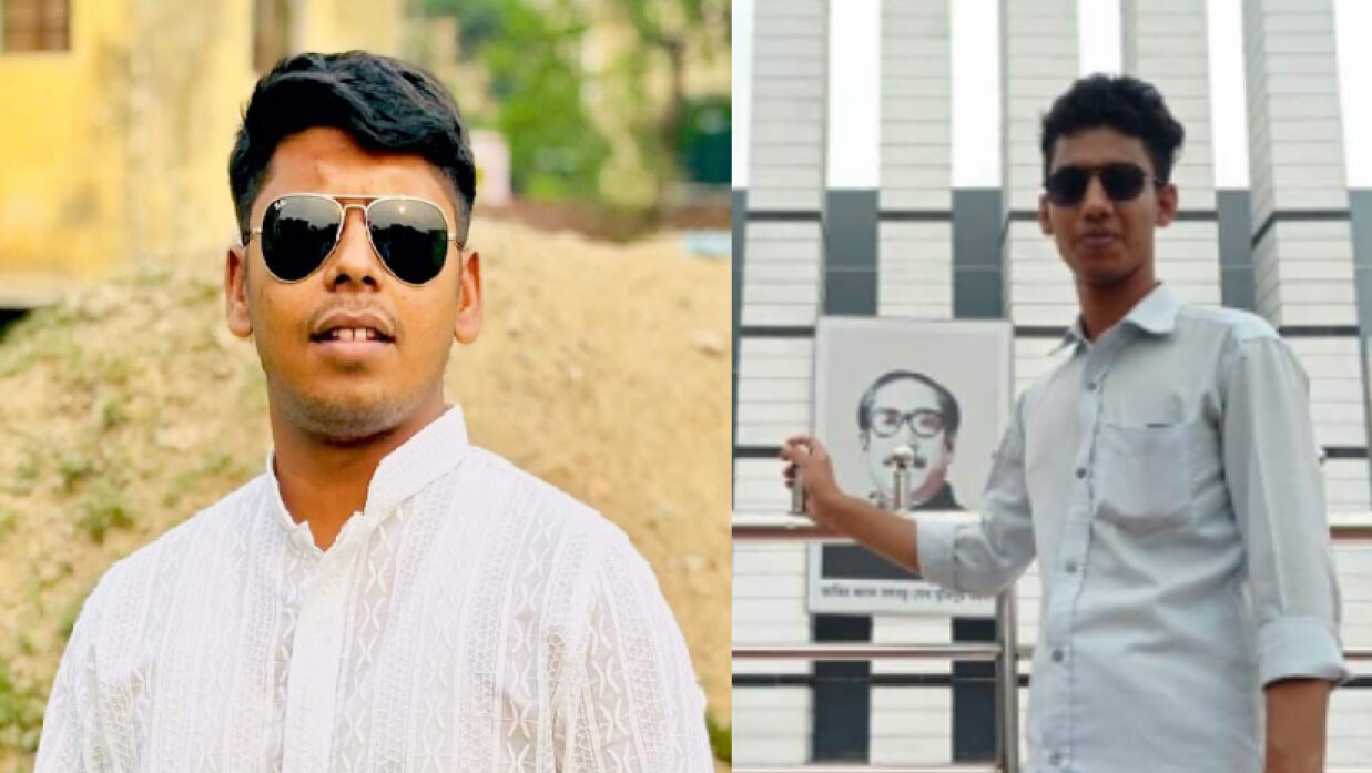 ছাত্রলীগ নেতা নাইমুর নাহিদ ইমন এবং তৌফিক হাসান হৃদয়
