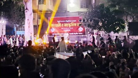 ফের কাওয়ালী সন্ধ্যায় তিতুমীর কলেজের শিক্ষার্থীরা