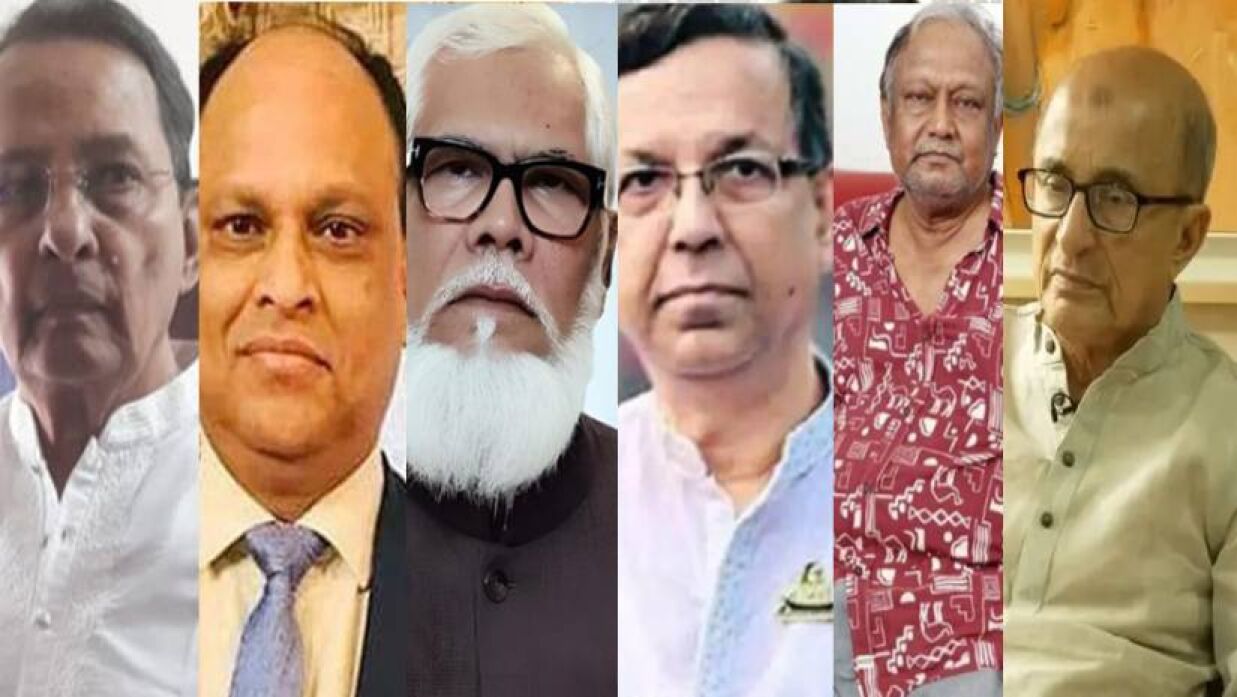 হাসানুল হক ইনু, জিয়াউল আহসান, সালমান এফ রহমান, আনিসুল হক ও টিপু মুনশি ও তৌফিক-ই-ইলাহী চৌধুরী