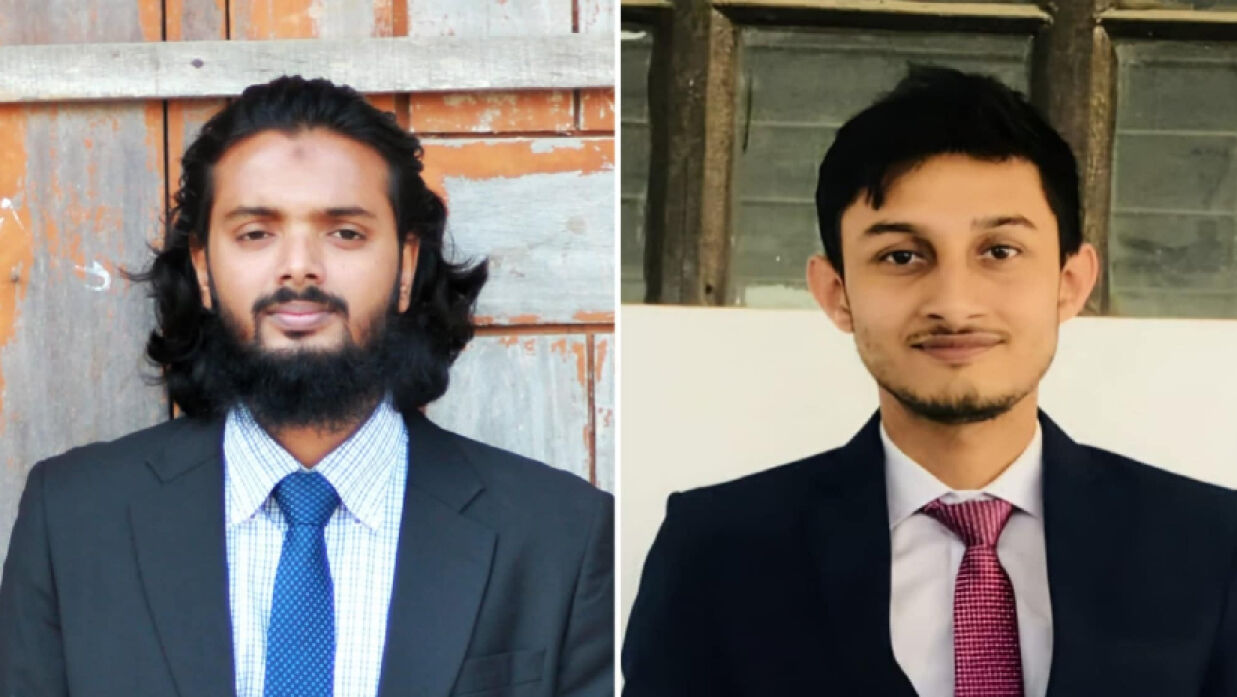 'লালমনিরহাট জেলা ছাত্রকল্যাণ সমিতির' আংশিক কমিটির সভাপতি ফাইমুন নোমান ও সাধারণ সম্পাদক মোকসেতুর রহমান সম্পদ।