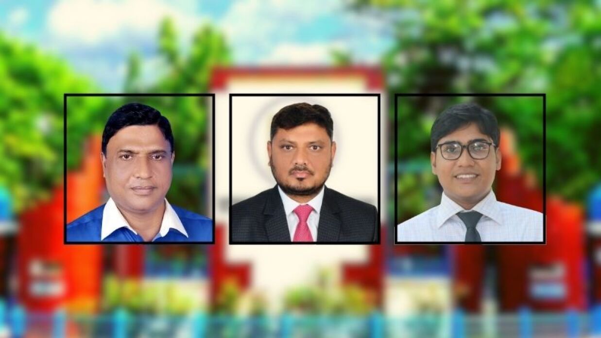 মাহবুব আলম খান, এম বোখারী আজাদ জনি ও জুবায়ের জামিল