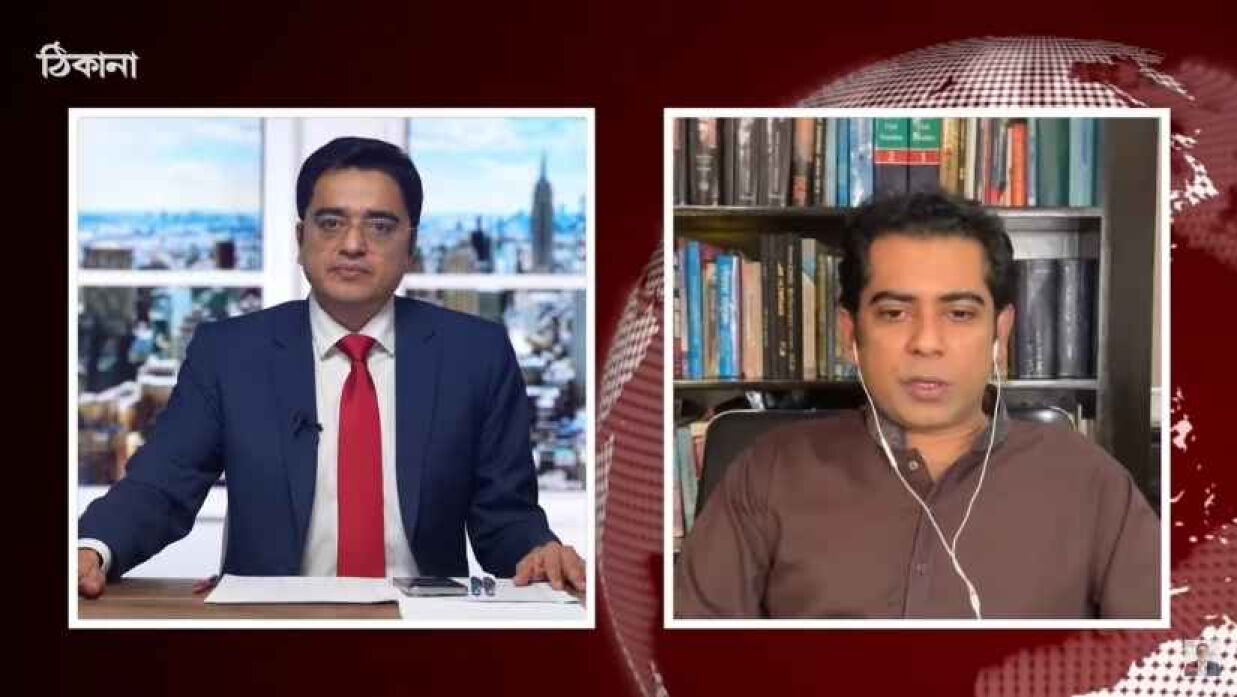 ‘ঠিকানায় খালেদ মুহিউদ্দীন’ টকশোতে উপস্থাপক খালেদ মুহিউদ্দীন ও অতিথি ব্যারিস্টার আন্দালিব রহমান পার্থ