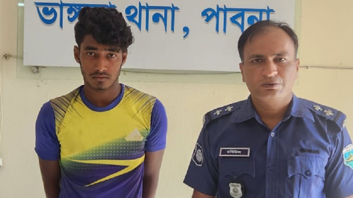 গ্রেপ্তারকৃত সিয়াম আলী (২৪)