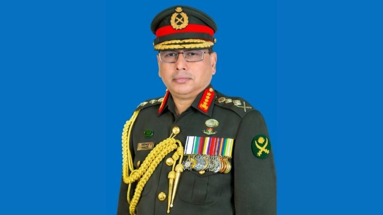 বাংলাদেশ সেনাবাহিনী প্রধান জেনারেল ওয়াকার-উজ-জামান