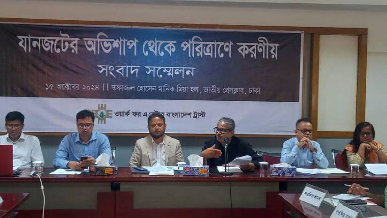 ঢাকায় যানজটে দৈনিক ৮২ লাখ কর্মঘণ্টা নষ্ট হচ্ছে