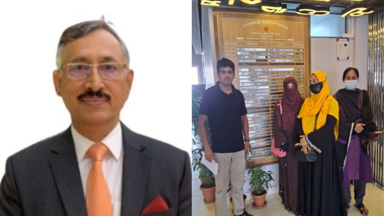 শিক্ষা সচিব সিদ্দিক জোবায়ের এবং সংগঠনটির প্রতিনিধি দল