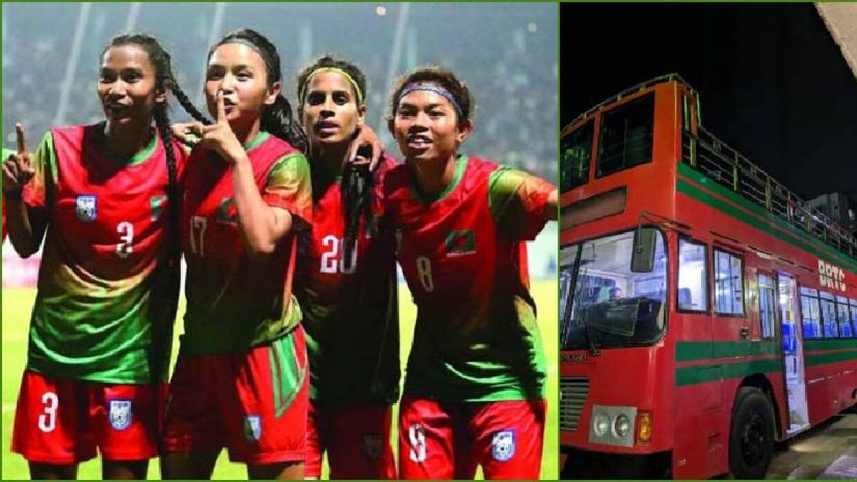 সাফ চ্যাম্পিয়ন হয়েছে বাংলাদেশ নারী ফুটবল দল