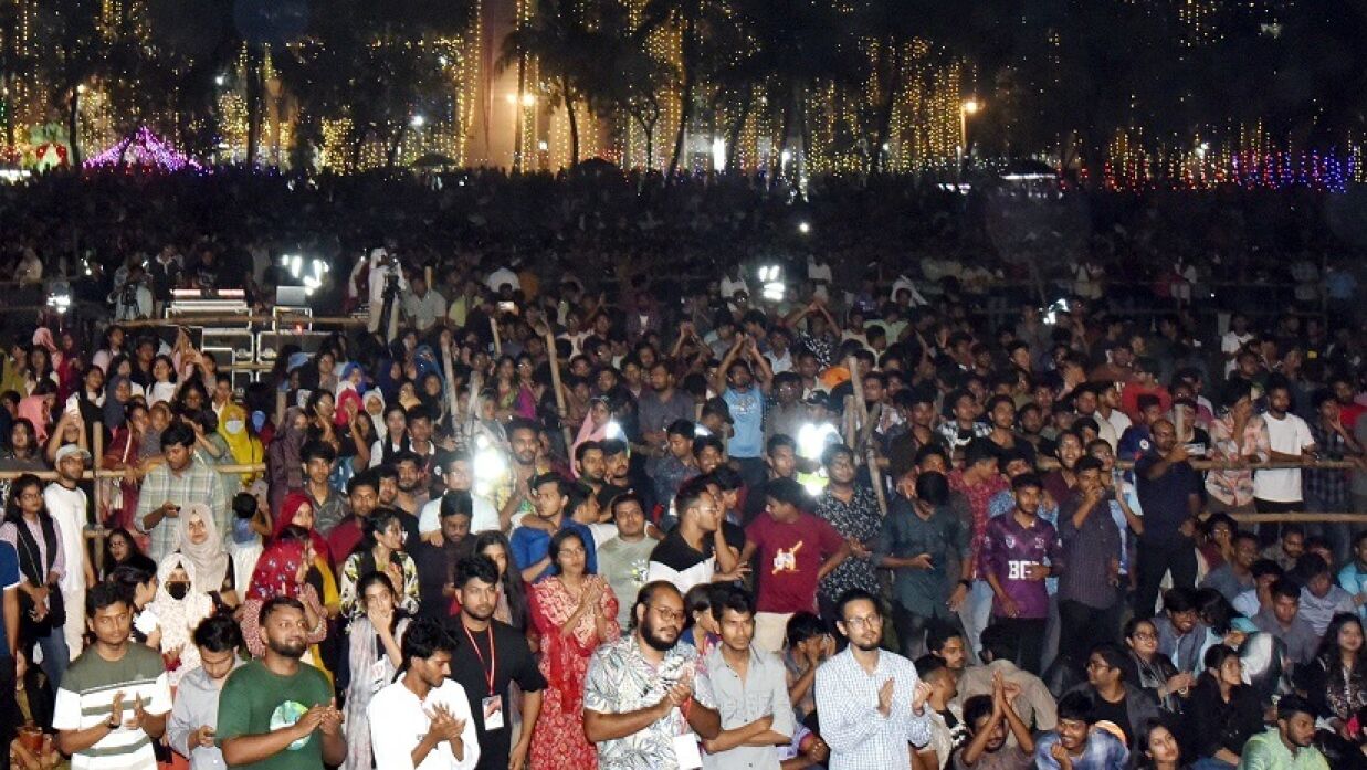 খুবির কেন্দ্রীয় খেলার মাঠে ‘জশন-এ-খাজা’ অনুষ্ঠান