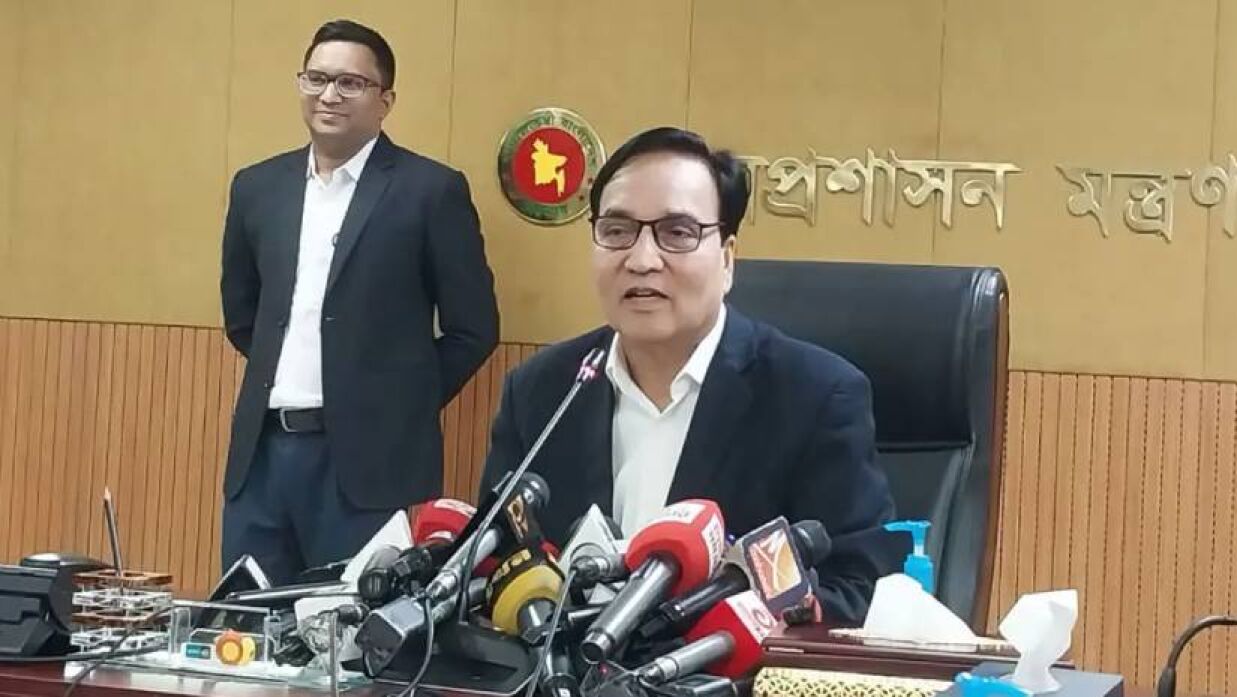 জনপ্রশাসন মন্ত্রণালয়ের সিনিয়র সচিব মো. মোখলেস উর রহমান