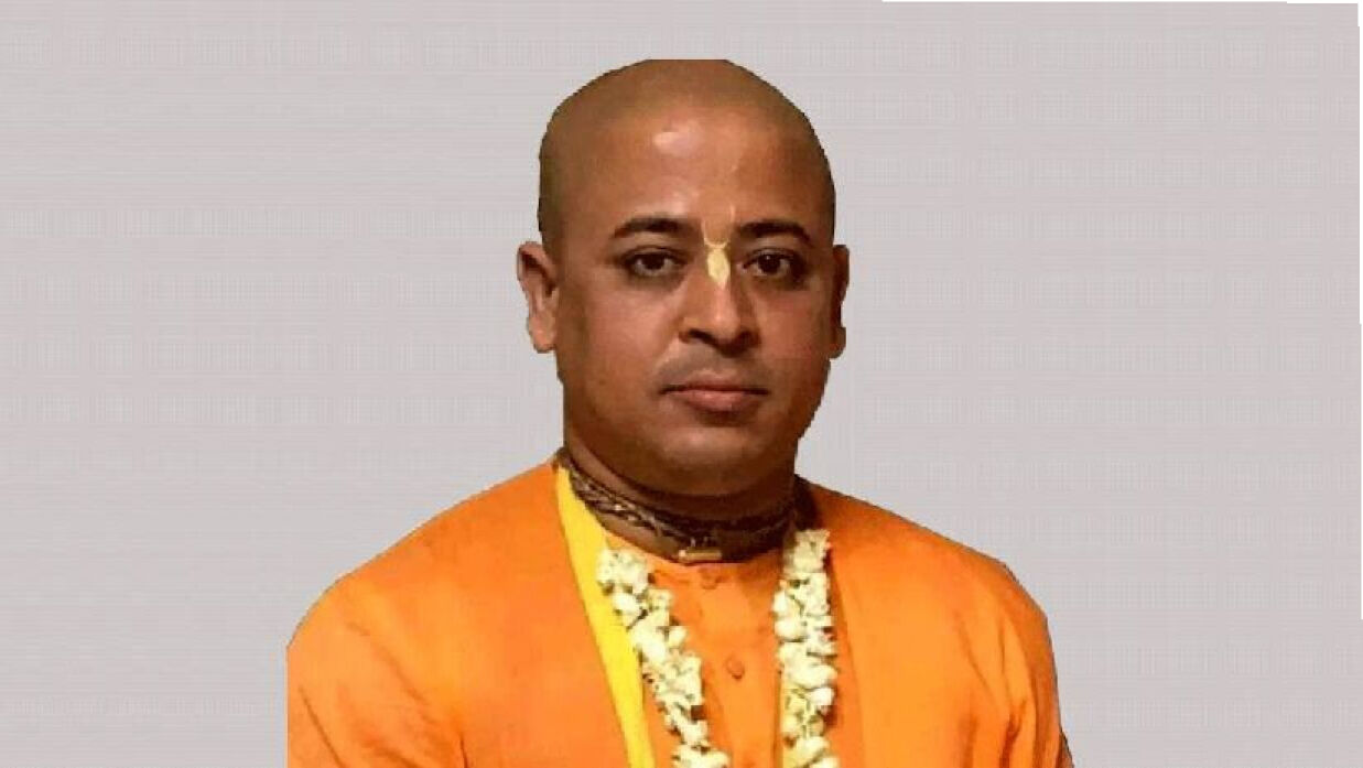 ইসকন নেতা চিন্ময় কৃষ্ণ দাস ব্রহ্মচারী
