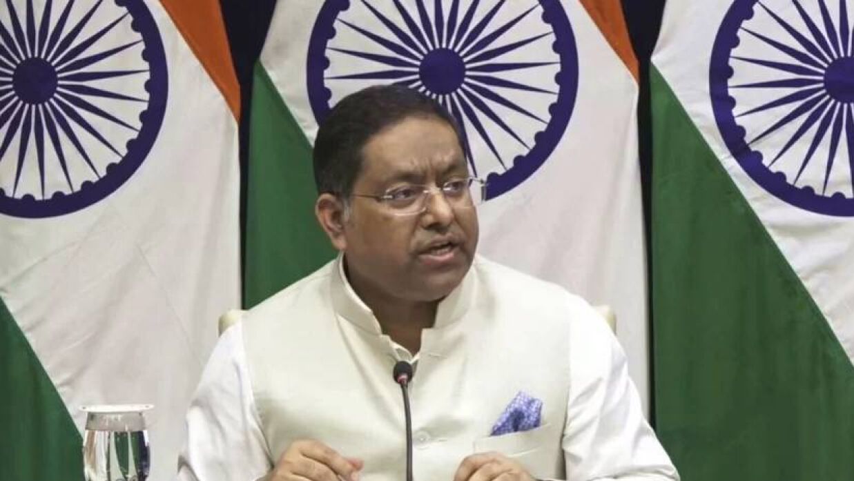 ভারতের পররাষ্ট্র মন্ত্রণালয়ের মুখপাত্র রণধীর জয়সওয়াল