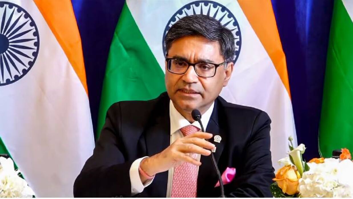 ভারতীয় পররাষ্ট্র সচিব বিক্রম মিসরি