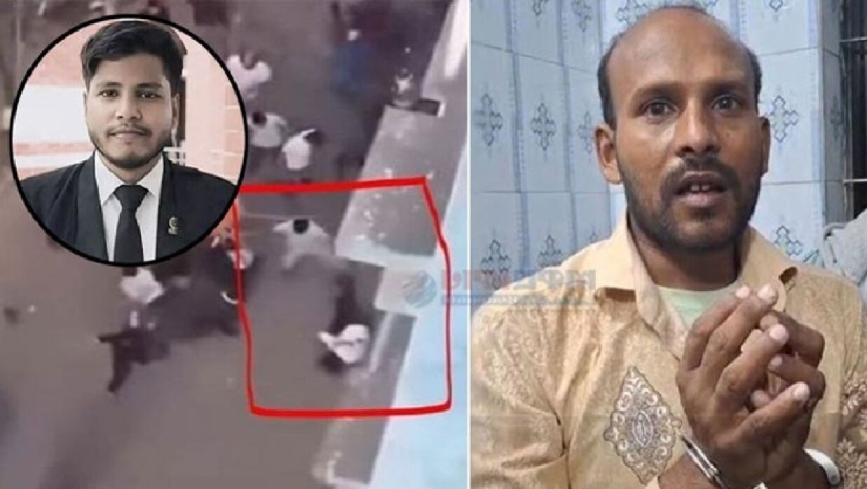 আইনজীবী সাইফুল ইসলাম ও আসামি চন্দন