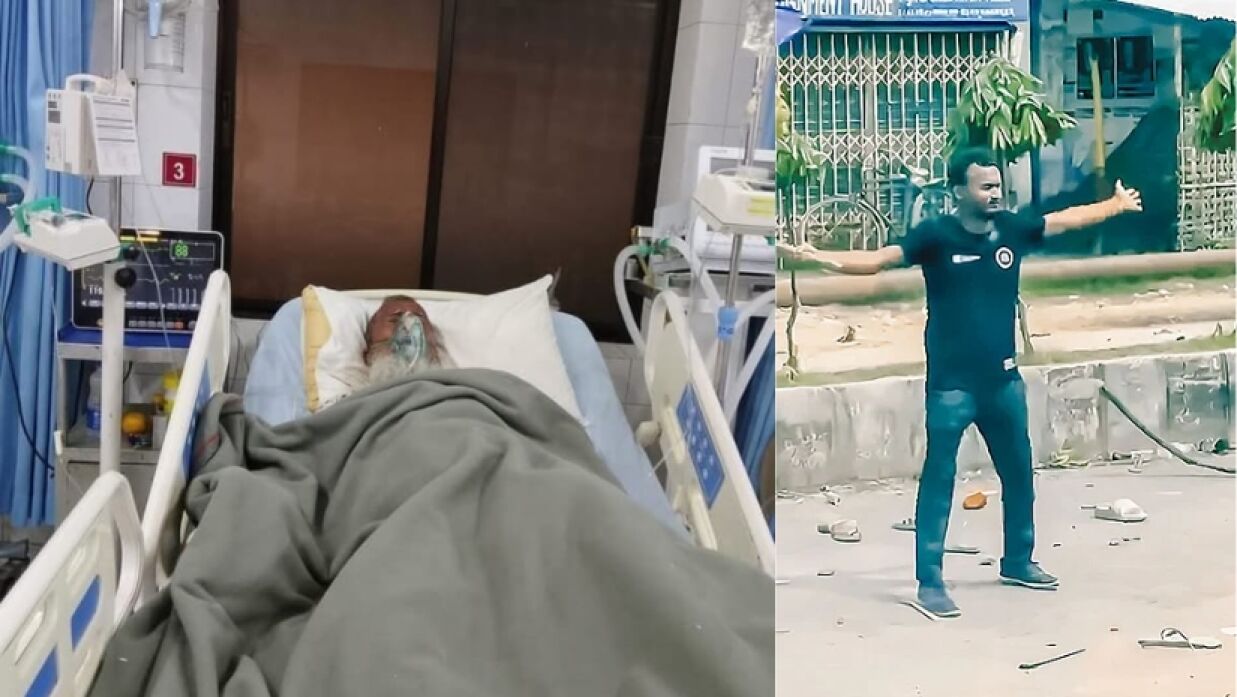 আবু সাঈদের ও তার বাবা মকবুল হোসেন