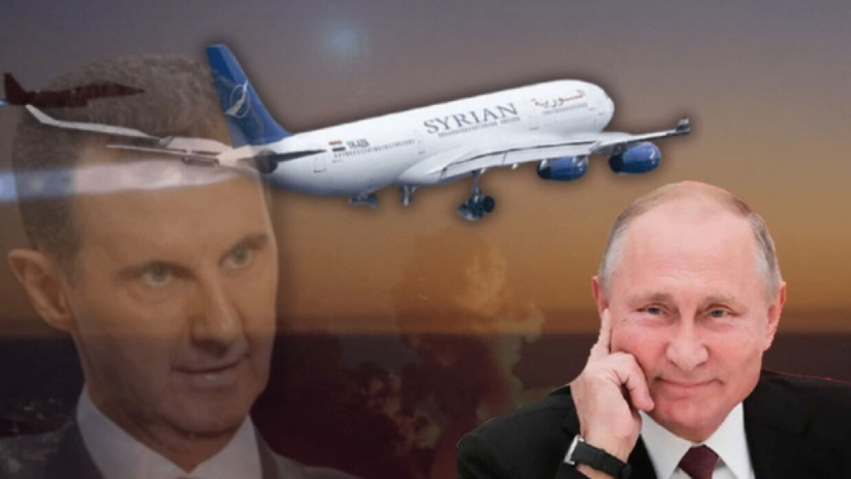 রাশিয়ার প্রেসিডেন্ট ভ্লাদিমির পুতিন ও সিরিয়ার ক্ষমতাচ্যুত সাবেক প্রেসিডেন্ট বাশার আল–আসাদ একে-অপরের ঘনিষ্ঠ মিত্র