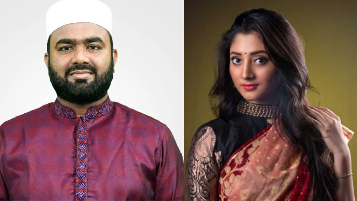 মঞ্জরুল ইসলাম ও চিত্রনায়িকা পূজা চেরি