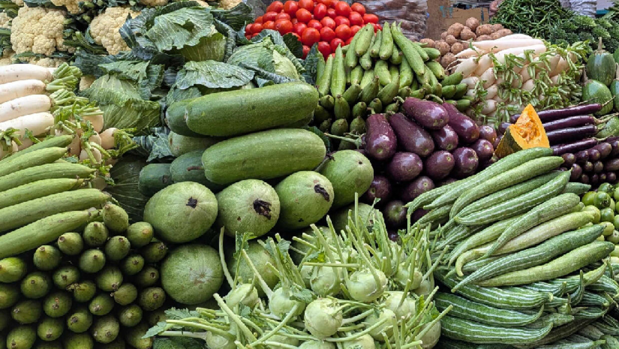 বিভিন্ন ধরনের সবজি
