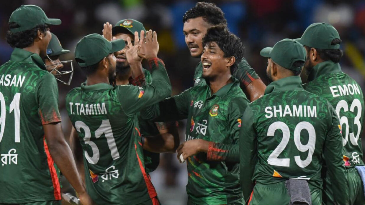 ওয়েস্ট ইন্ডিজের বিপক্ষে ৭ রানের জয় পেয়েছে বাংলাদেশ