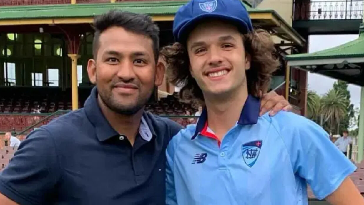 স্যাম কনস্টাসের ব্যক্তিগত ব্যাটিং কোচ তাহমিদ ইসলাম