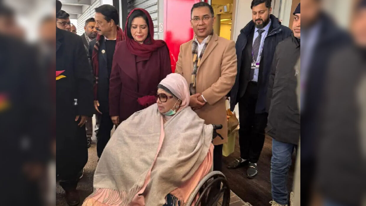 লন্ডনে খালেদা জিয়া