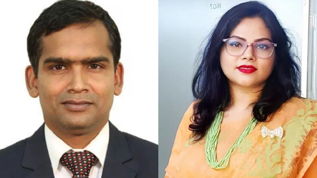 সভাপতি শামীম ও সম্পাদক ফৌজিয়া